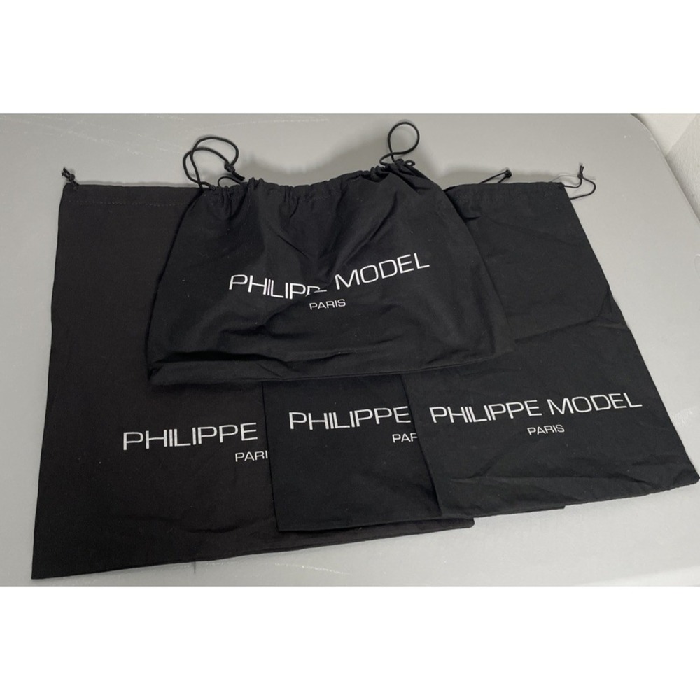 SET of 4 PHILIPPE MODEL Drawstring DUST BAGS travel dust bag